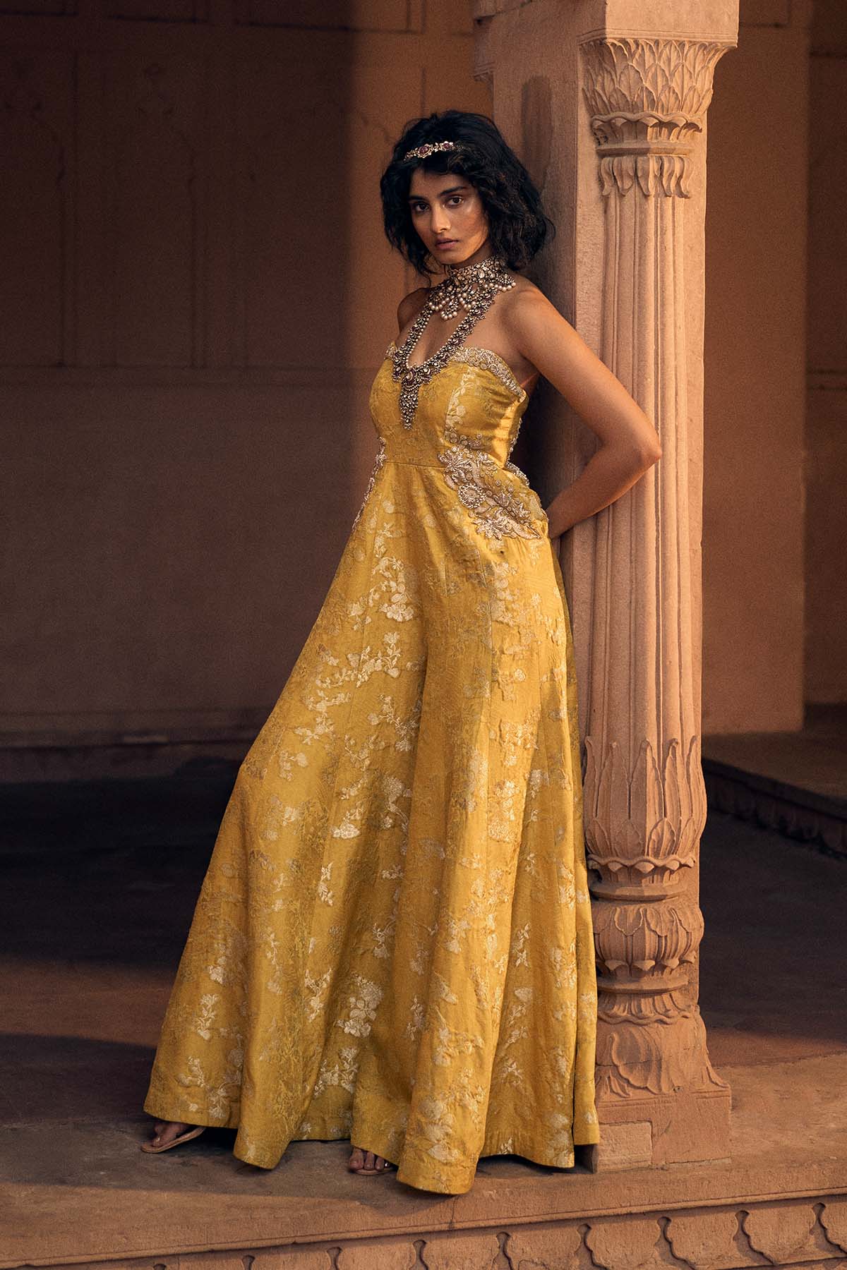 PEARL JUMPSUIT – YELLOW