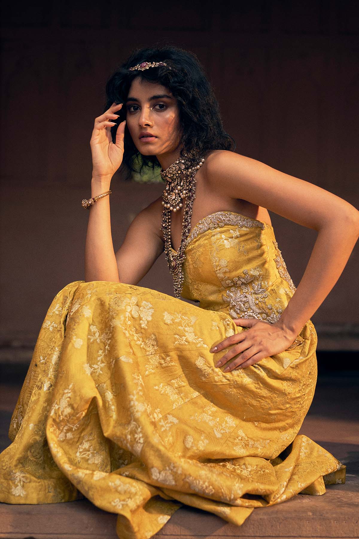 PEARL JUMPSUIT – YELLOW