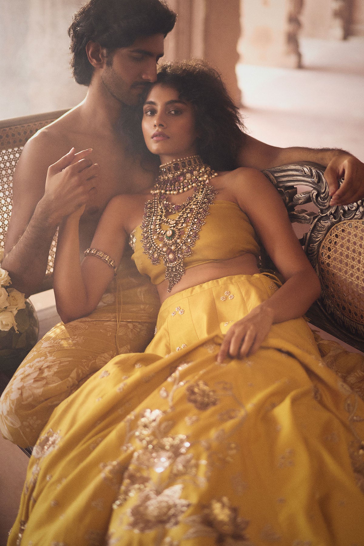 SAGE LEHENGA SET