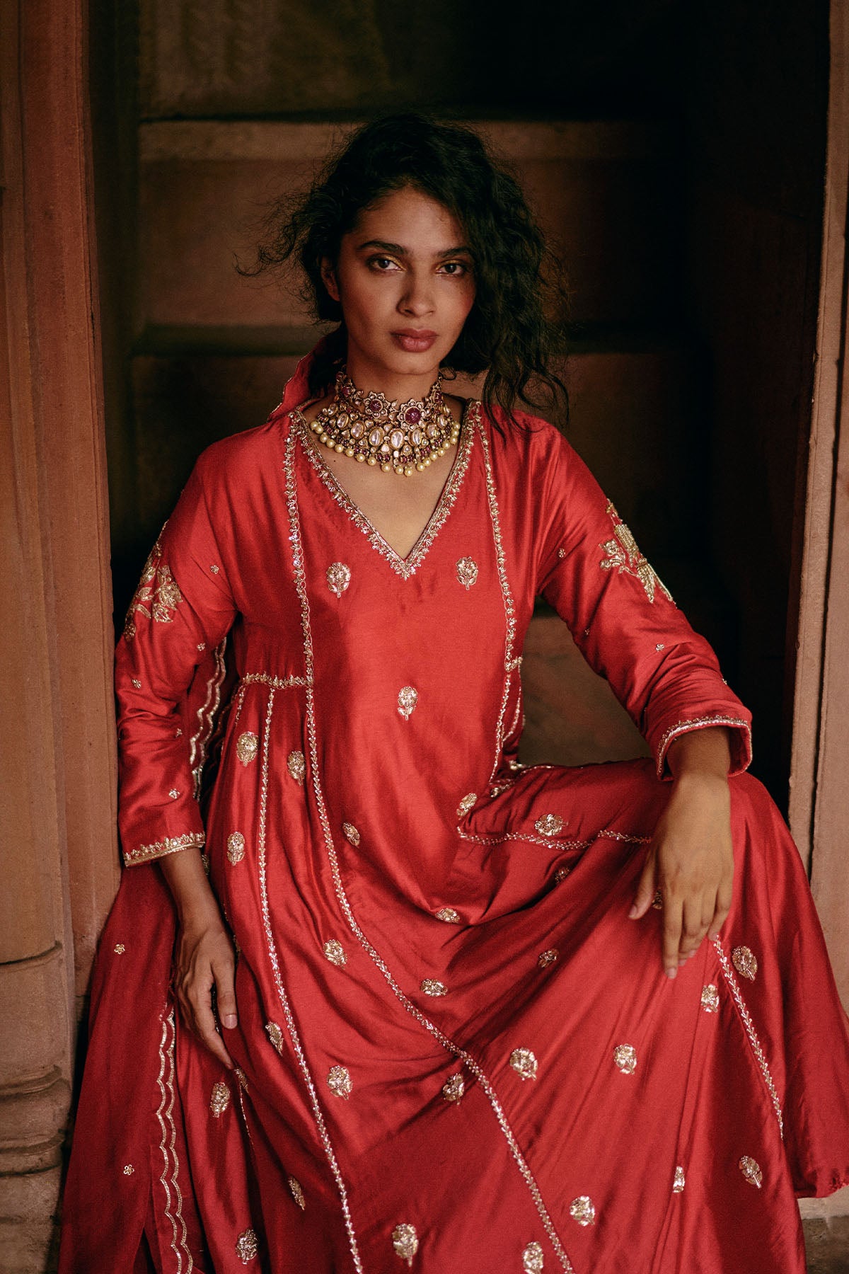 EZRA ANARKALI SET