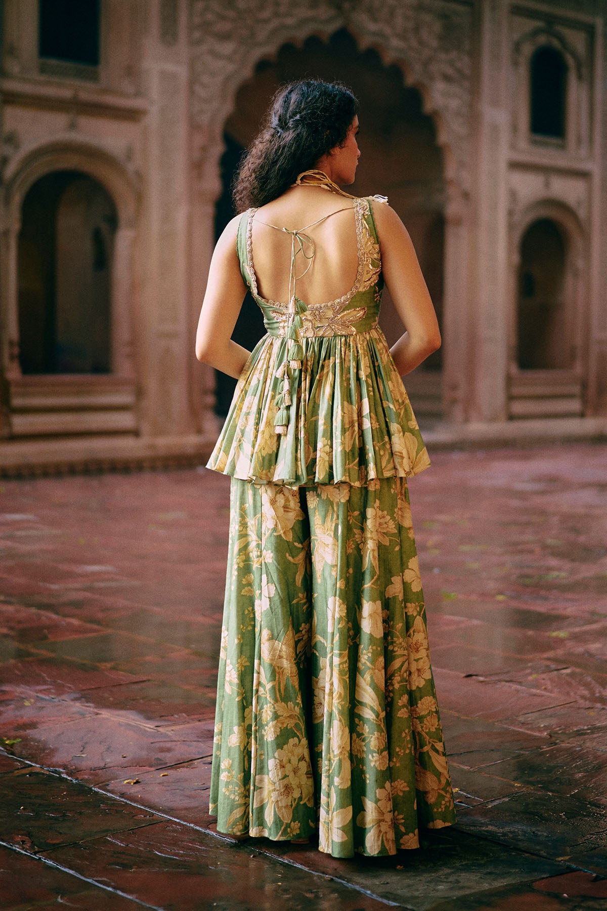 MAEVE PEPLUM SET