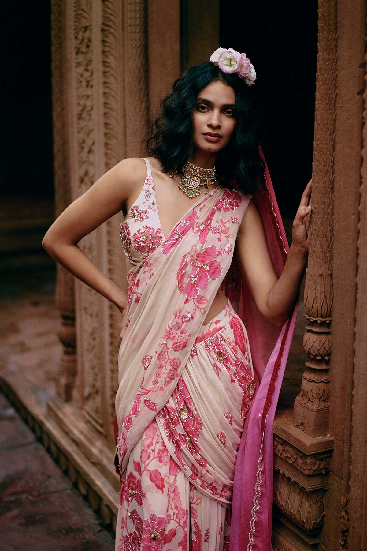 EVERLY SAREE SET