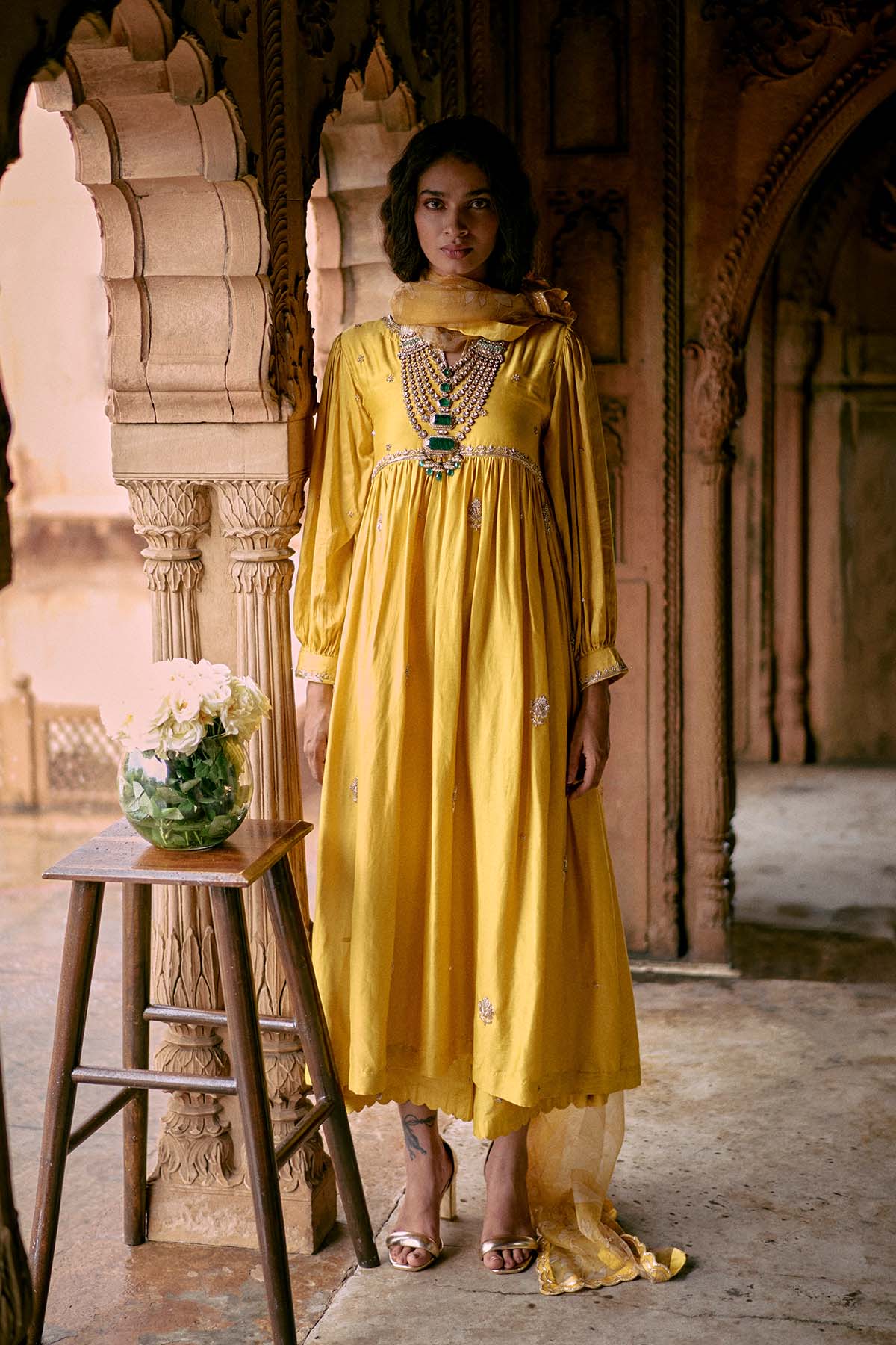 ELIZABETH ANARKALI SET