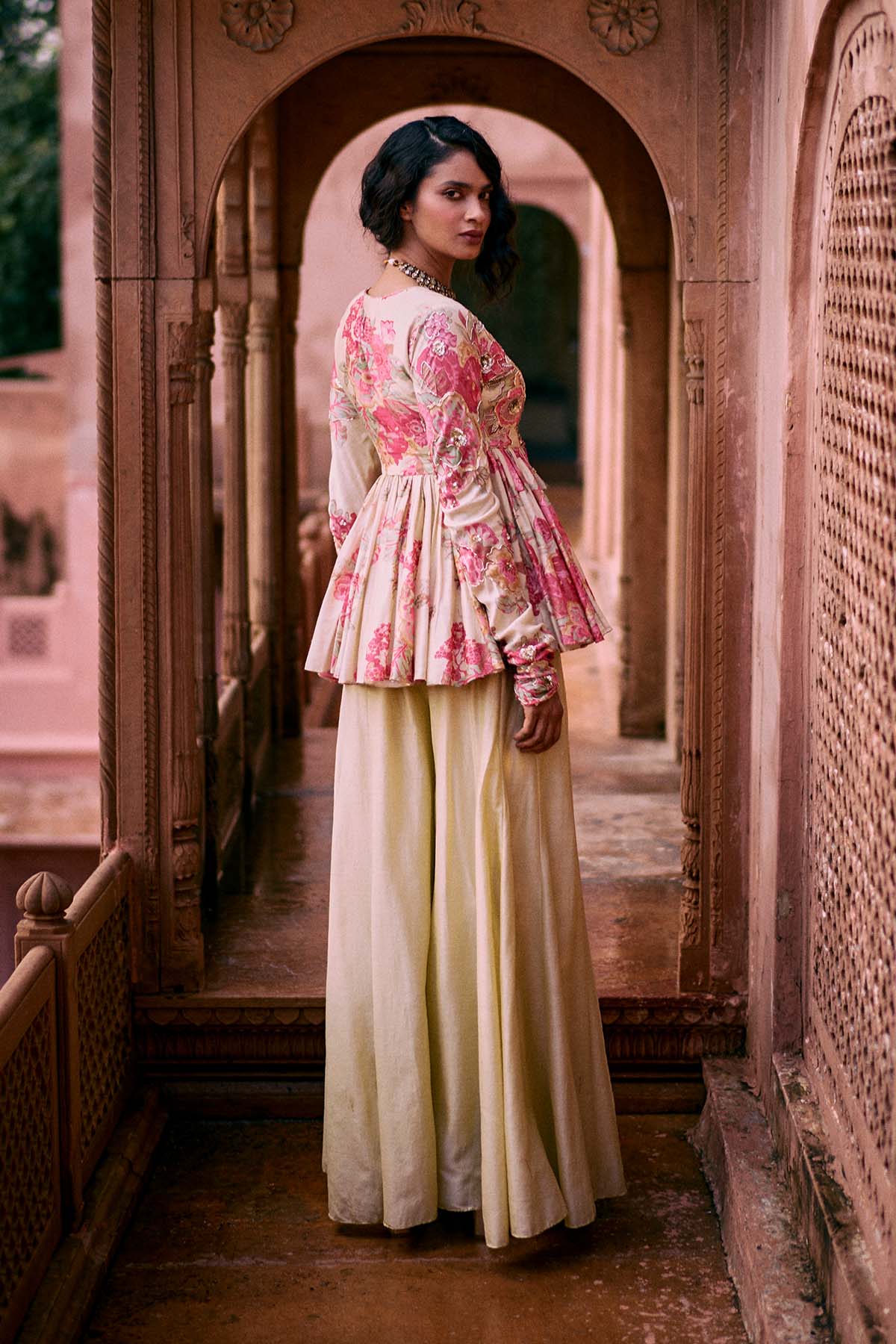 JANE PEPLUM SET