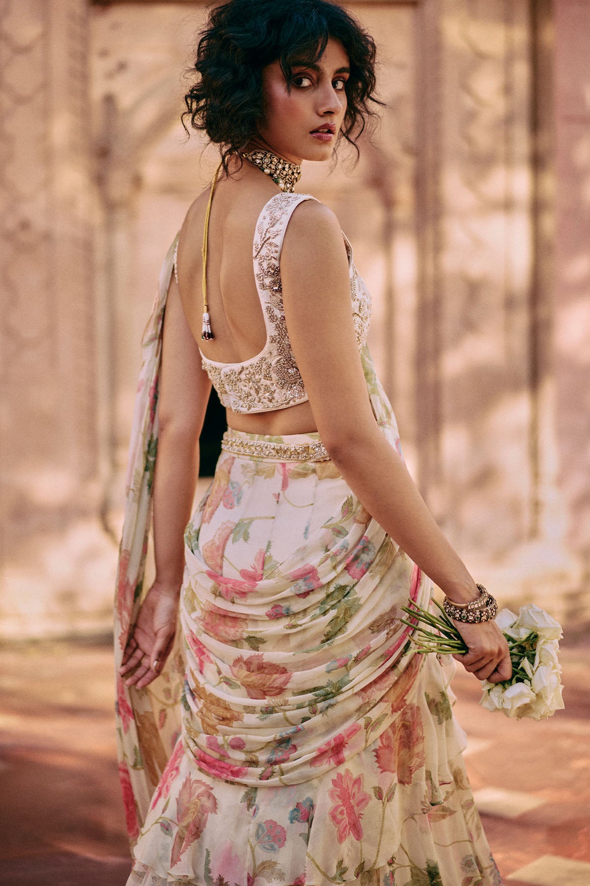 WREN SAREE SET