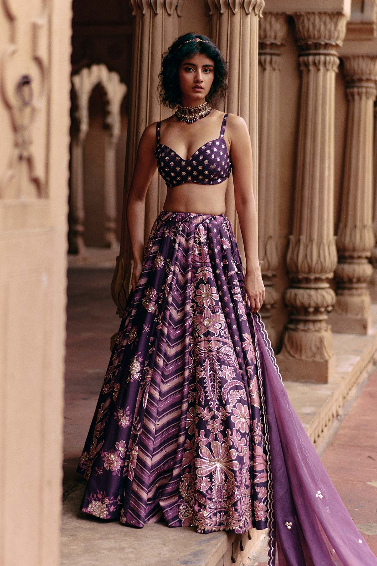 AUBREY LEHENGA SET