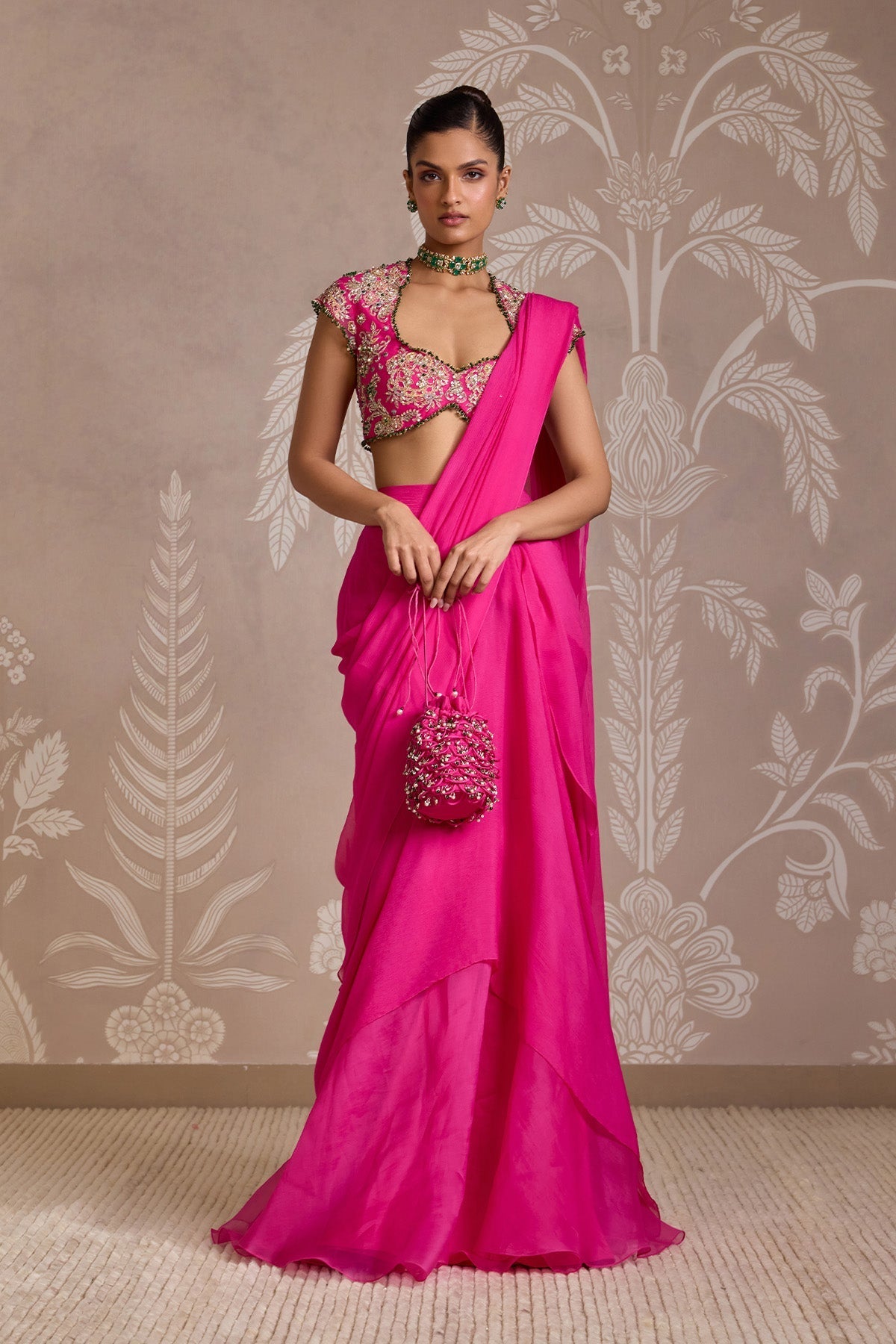 Twined Saree Set  - Ready To Ship