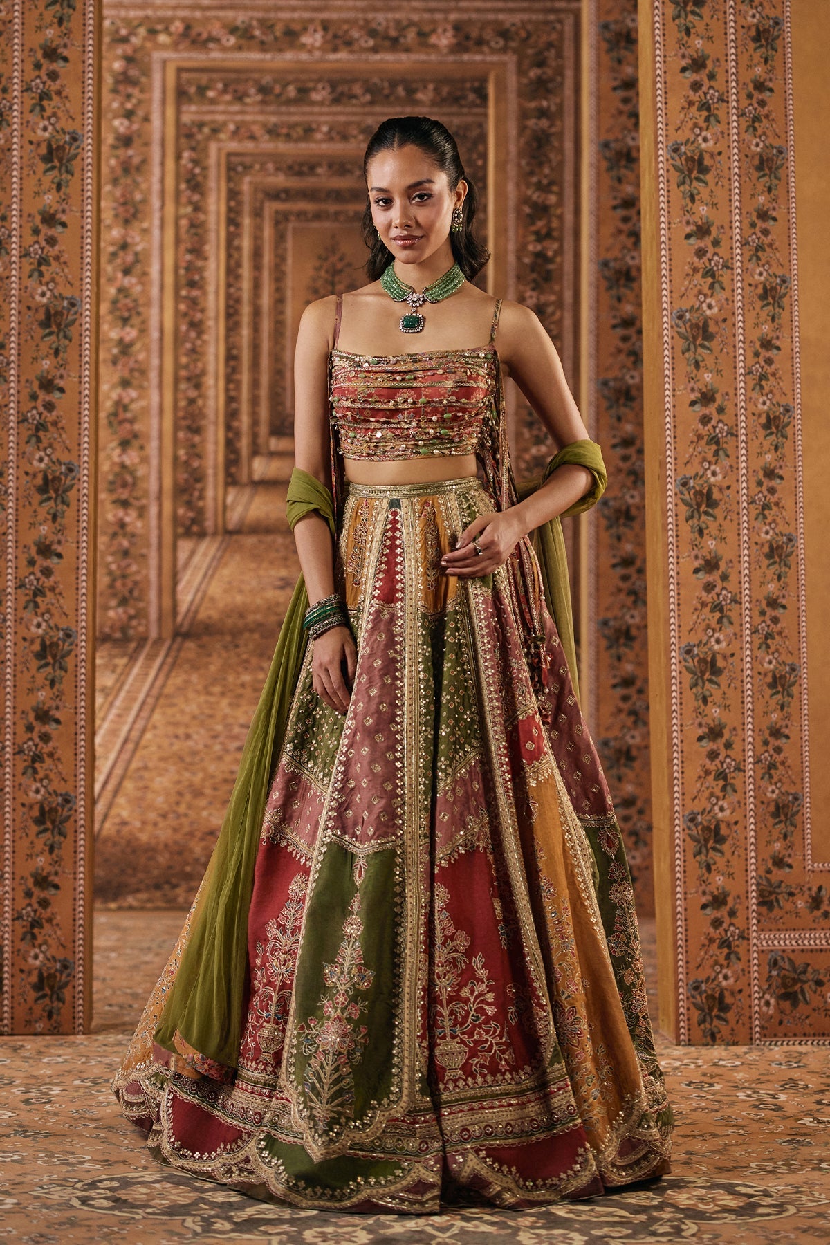 Jhoom Lehenga Set