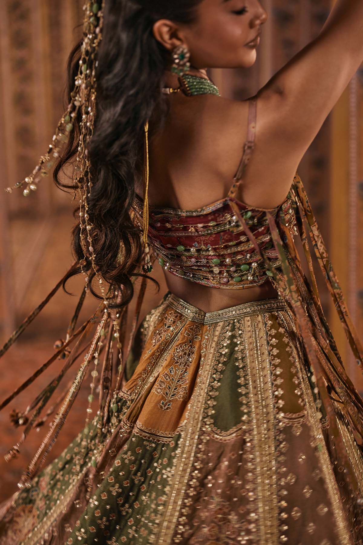 Jhoom Lehenga Set