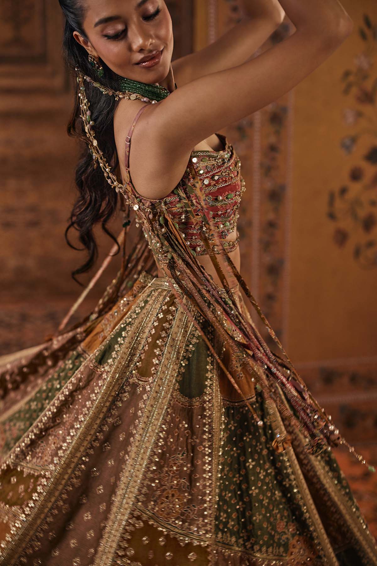 Jhoom Lehenga Set