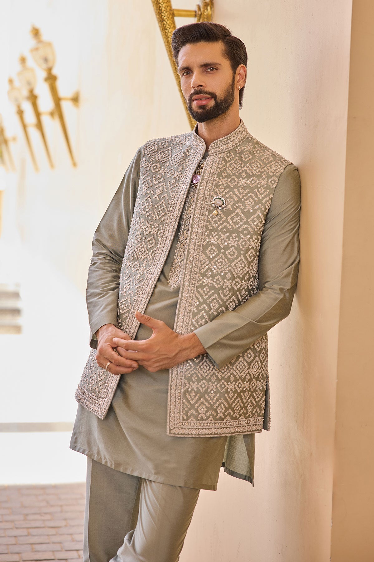 Evermore Kurta Bandi Set