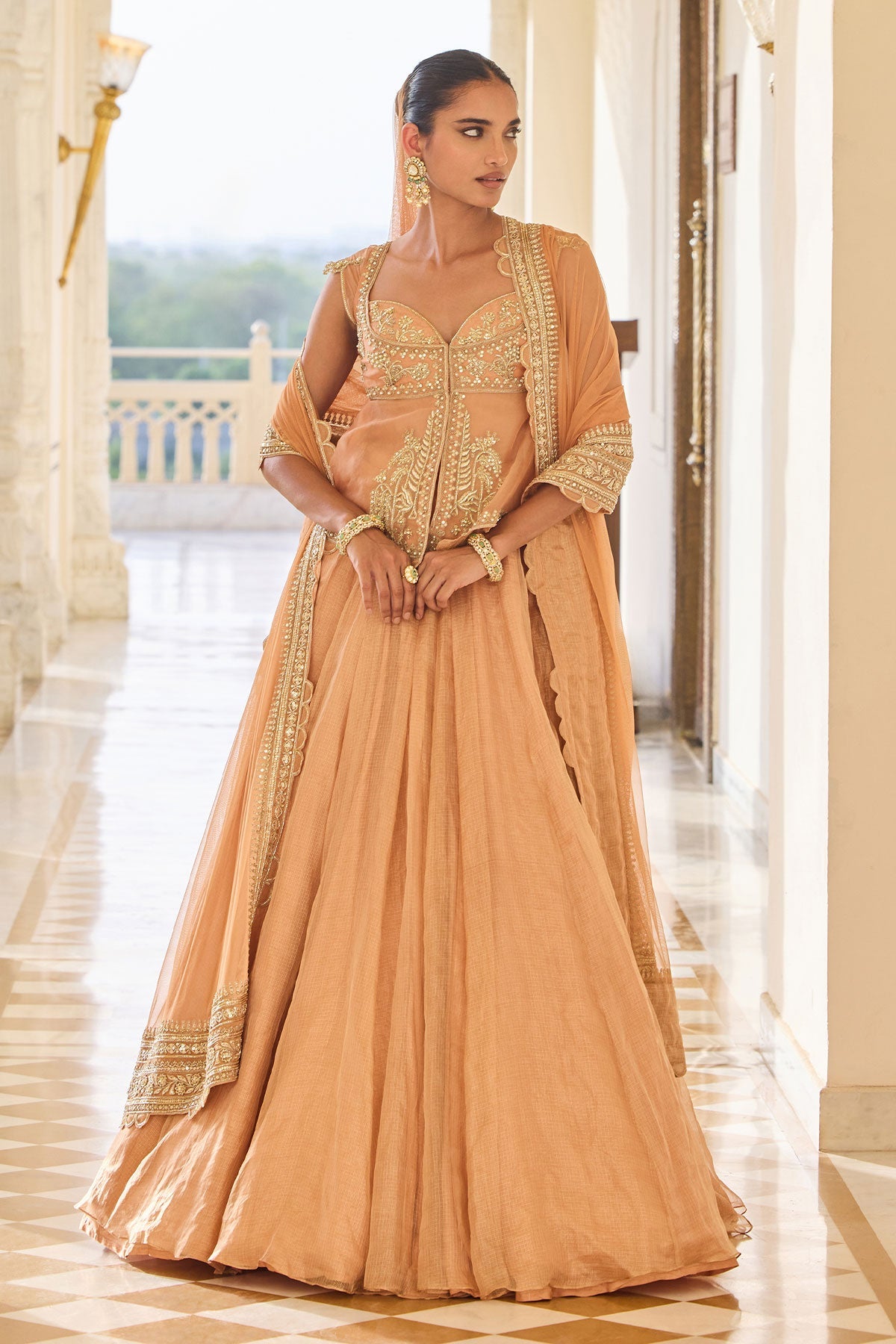 Lustre Lehenga Set