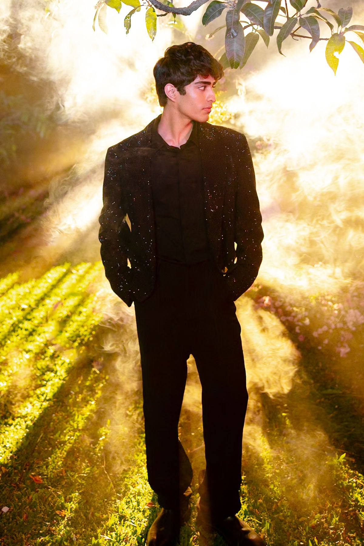 Obsidian Crest jacket set