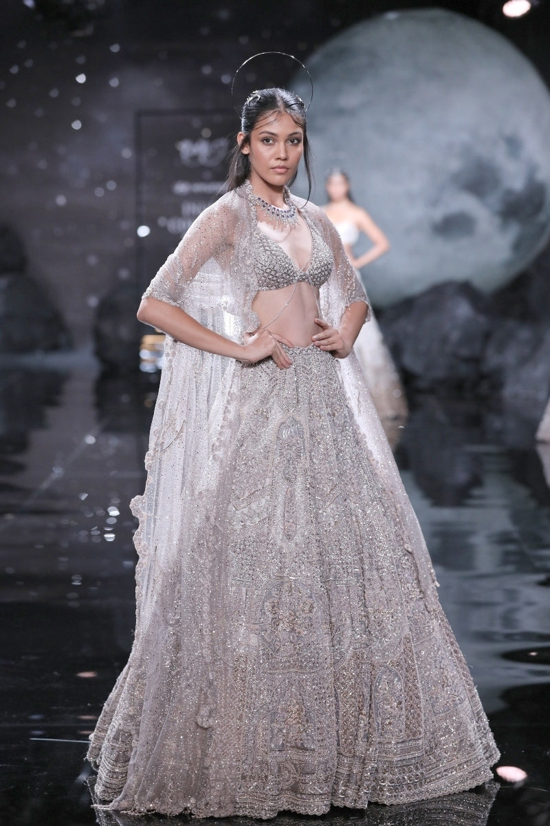 "Sybil" Bridal Lehenga Set