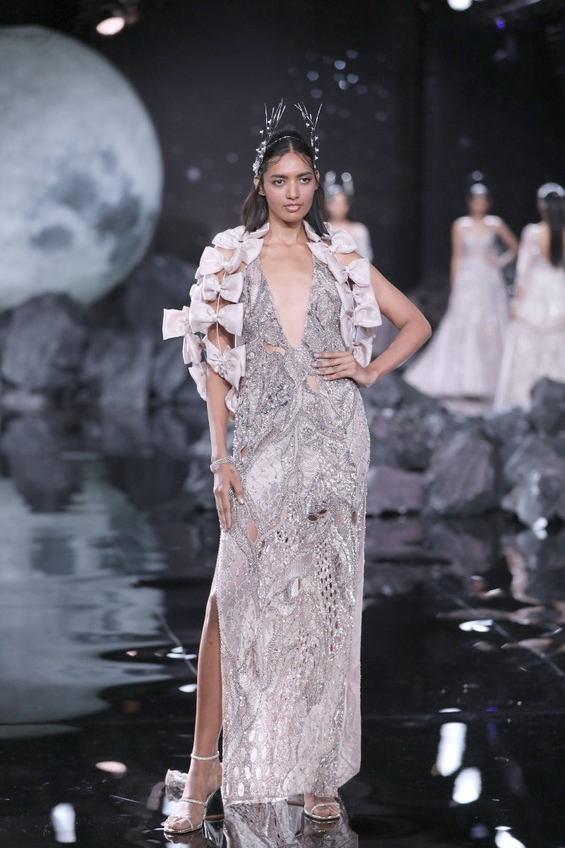 "Iren" "Column Gown"