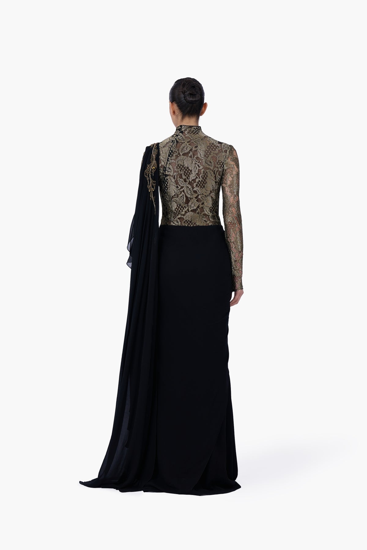 The Eclipse Saree Gown