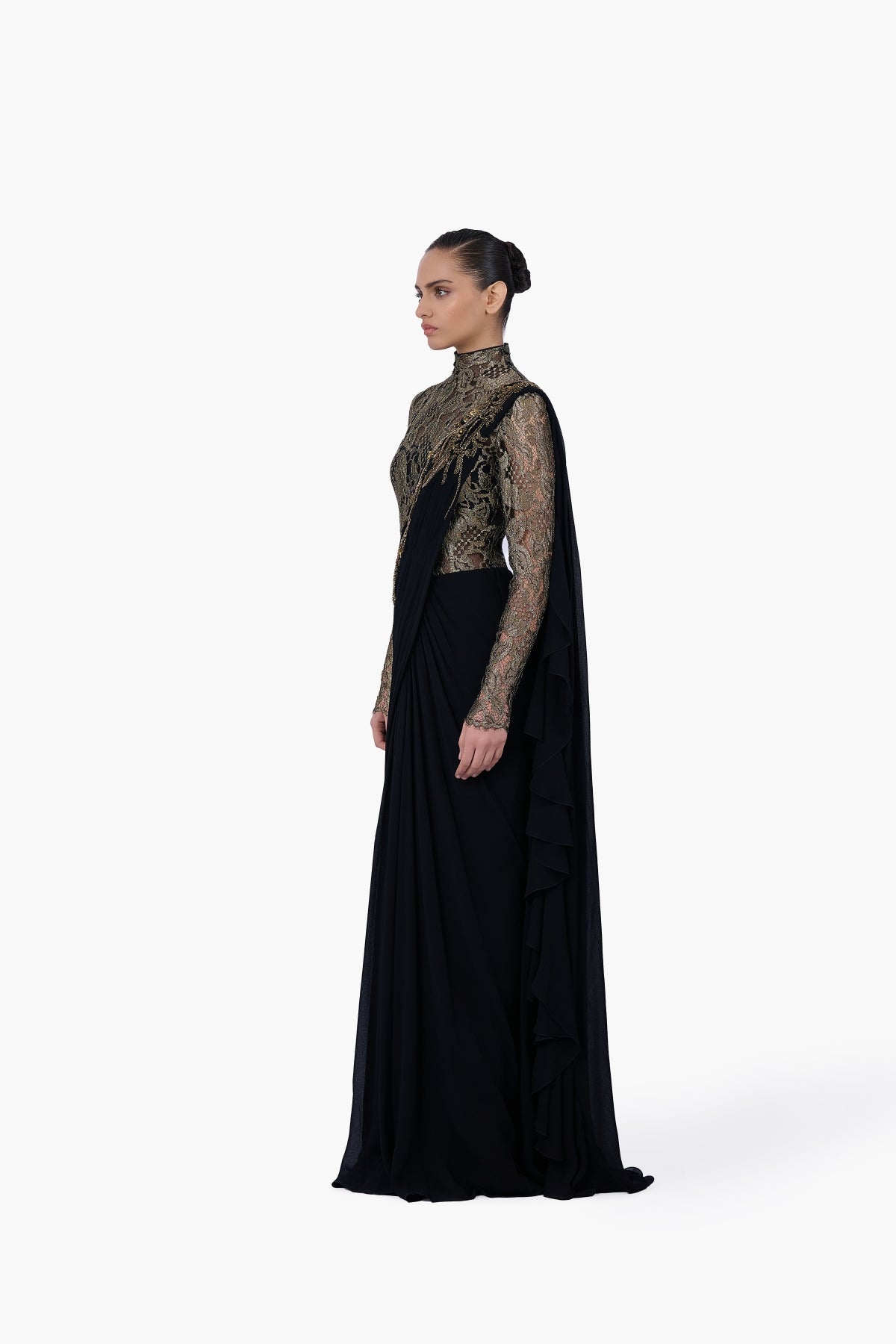 The Eclipse Saree Gown