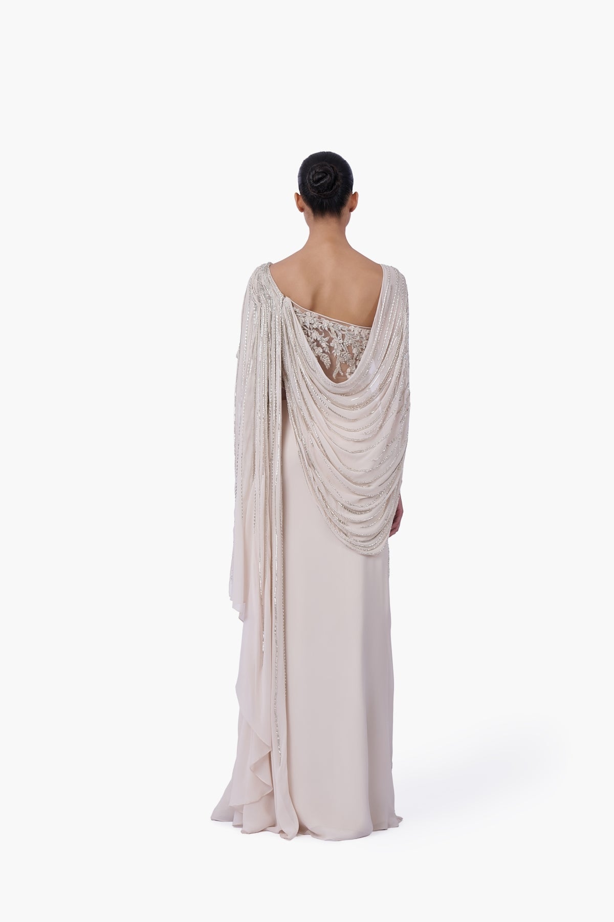 The Halo Drape Gown