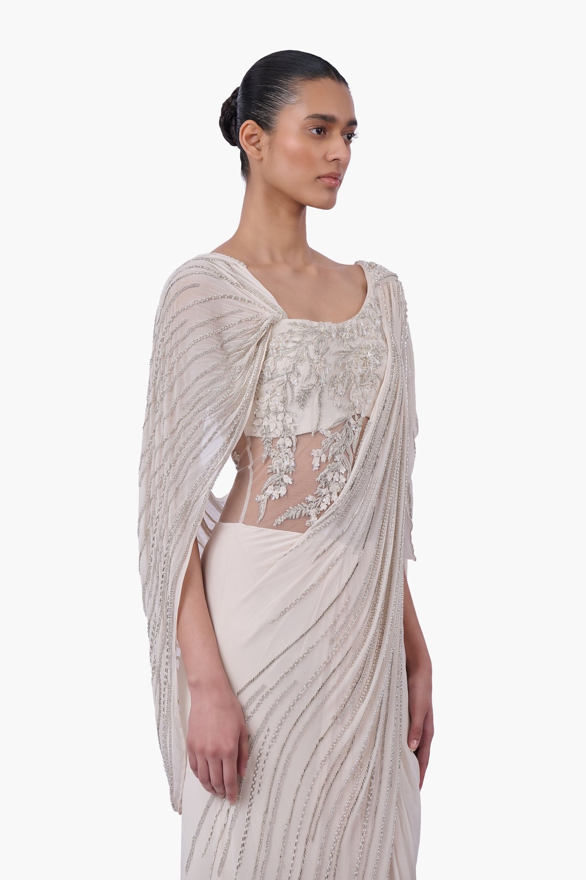 The Halo Drape Gown