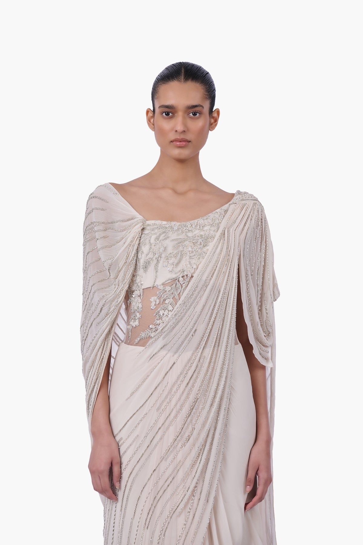 The Halo Drape Gown