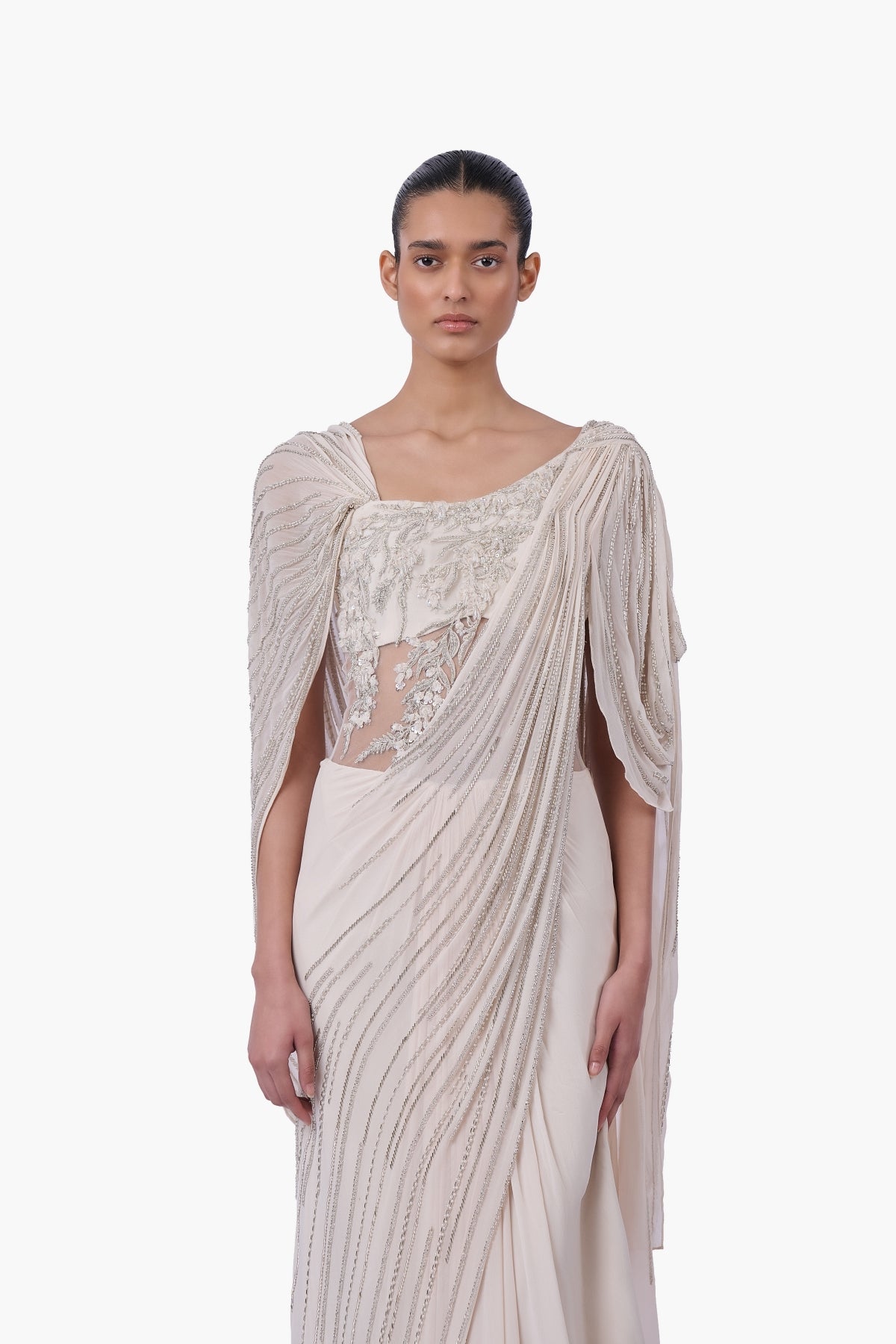 The Halo Drape Gown