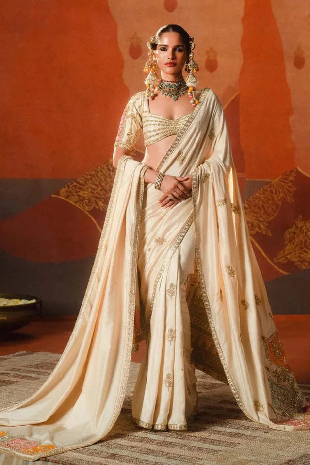 The Bombay Barfi Saree[without veil and without stole]