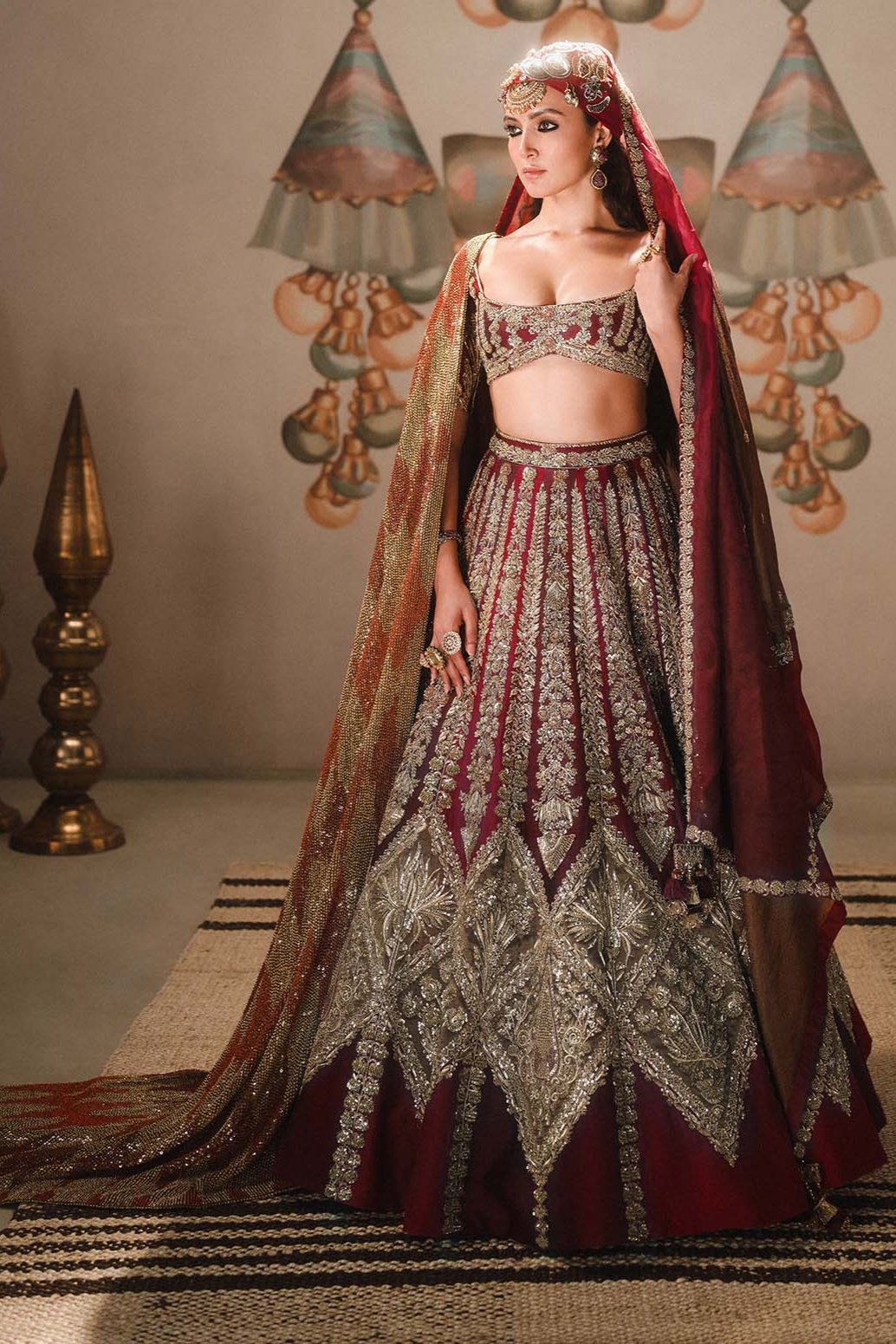 The Kokum Sherbet Lehenga [with original dupatta]