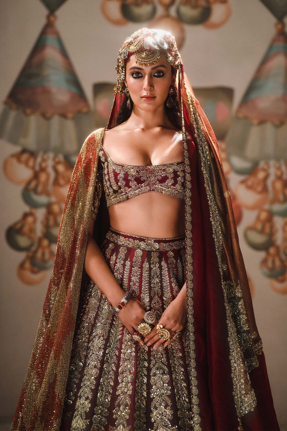 The Kokum Sherbet Lehenga [with original dupatta]