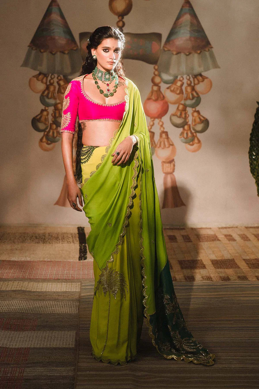 The Meetha Paan Saree