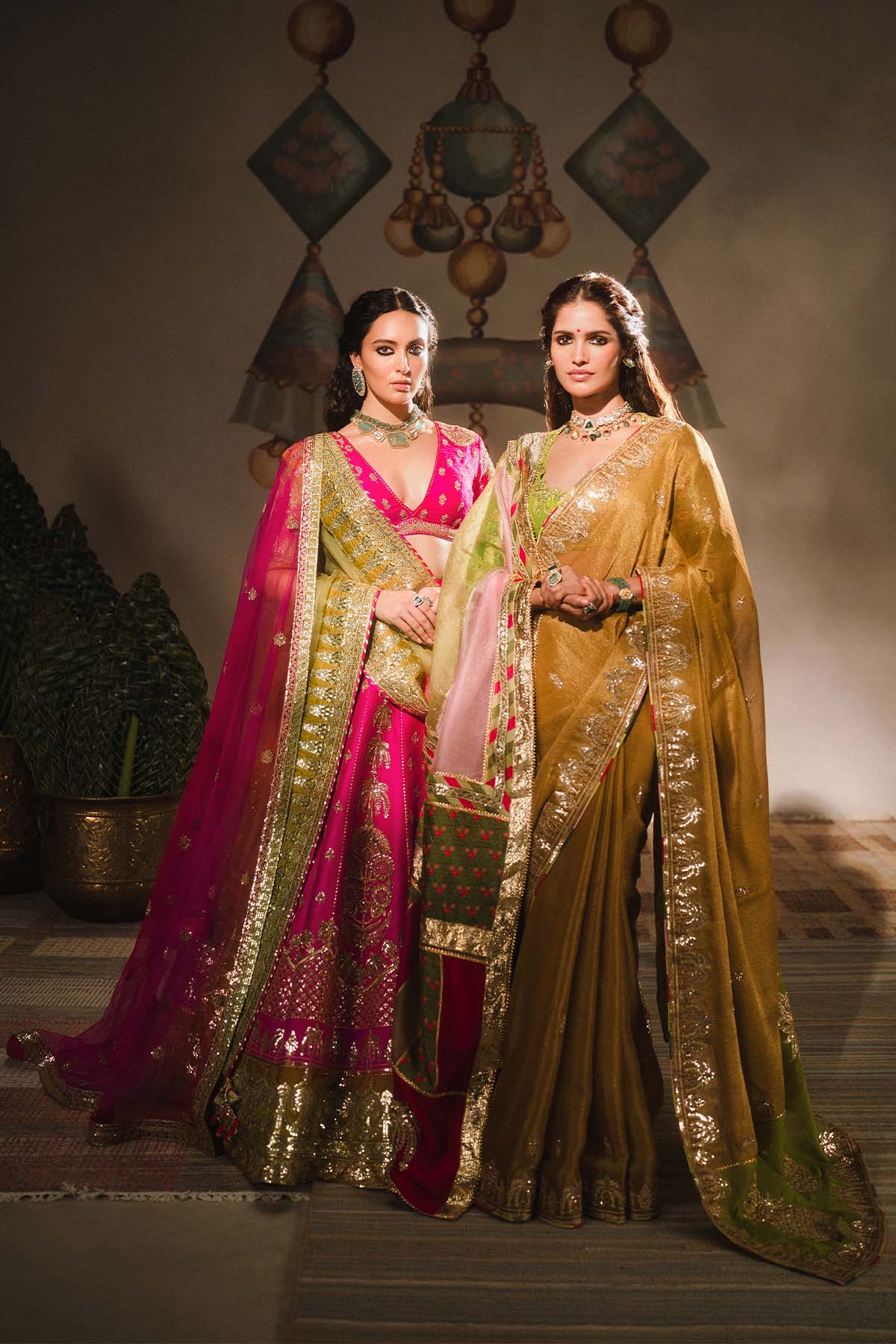 Rose Falooda Lehenga[with original dupatta]