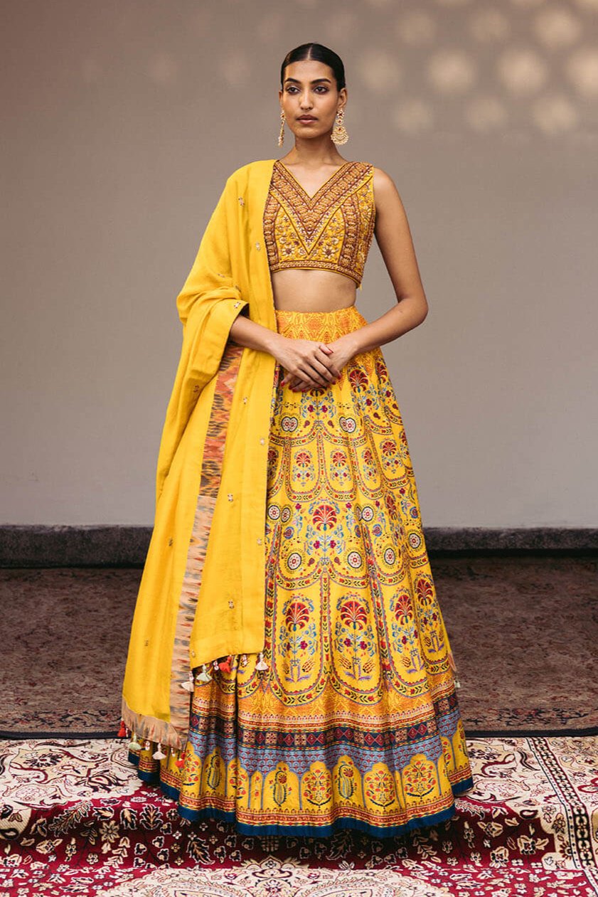 Dia Lehenga with Dupatta