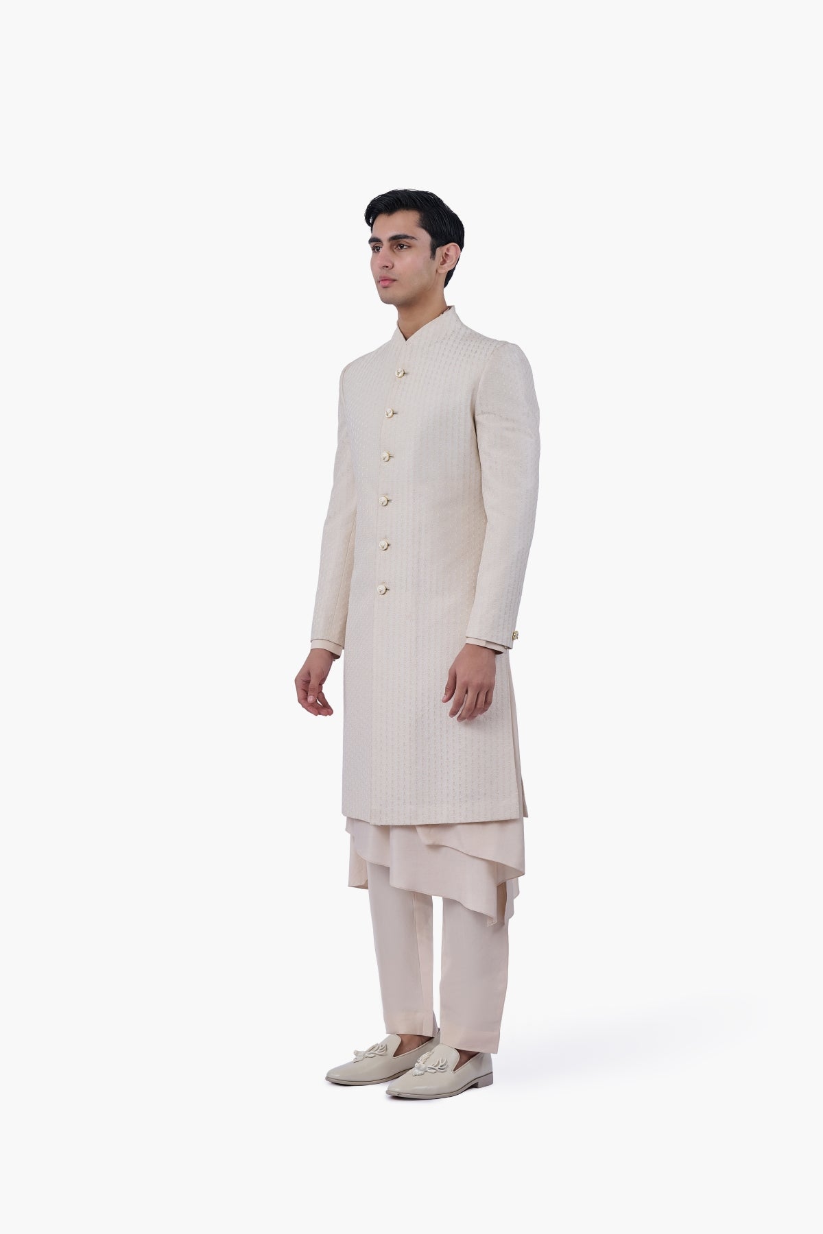 Champagne Heirloom Sherwani