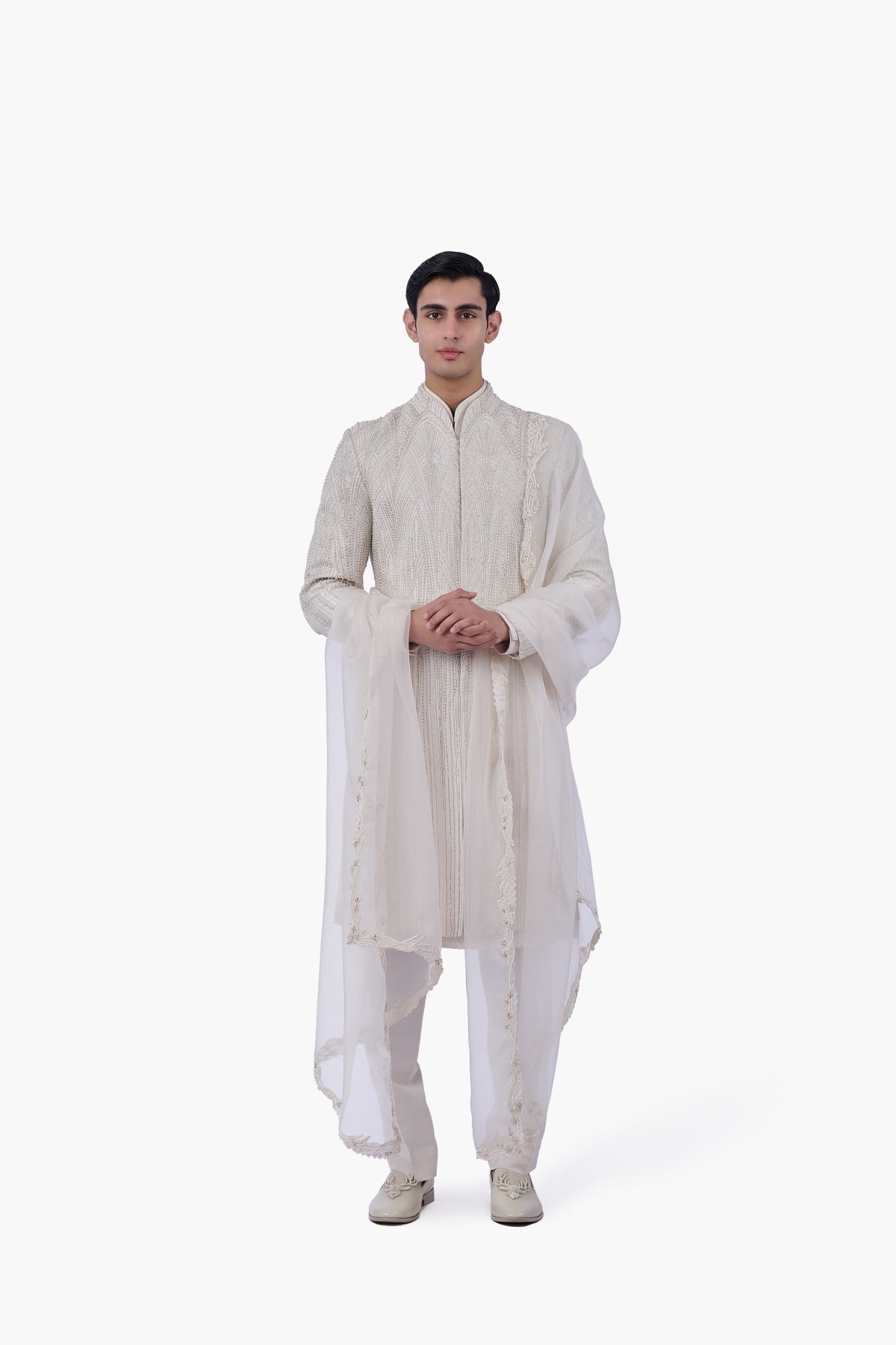 Pearl Architectural Line Sherwani