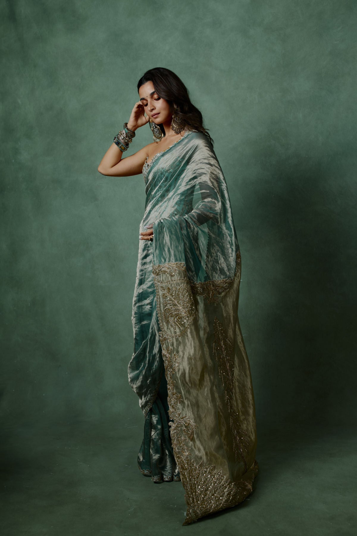 Alia Bhatt in custom House of Masaba