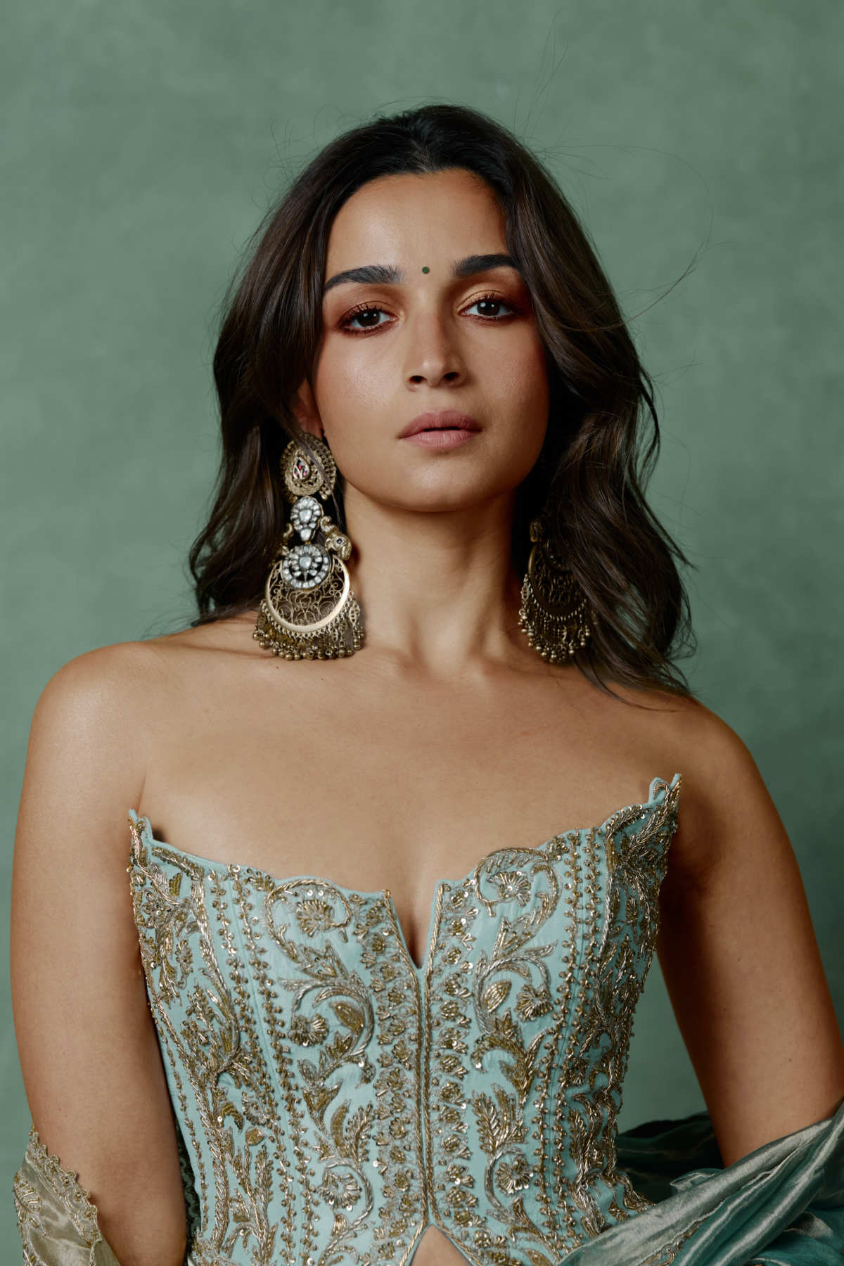 Alia Bhatt in custom House of Masaba