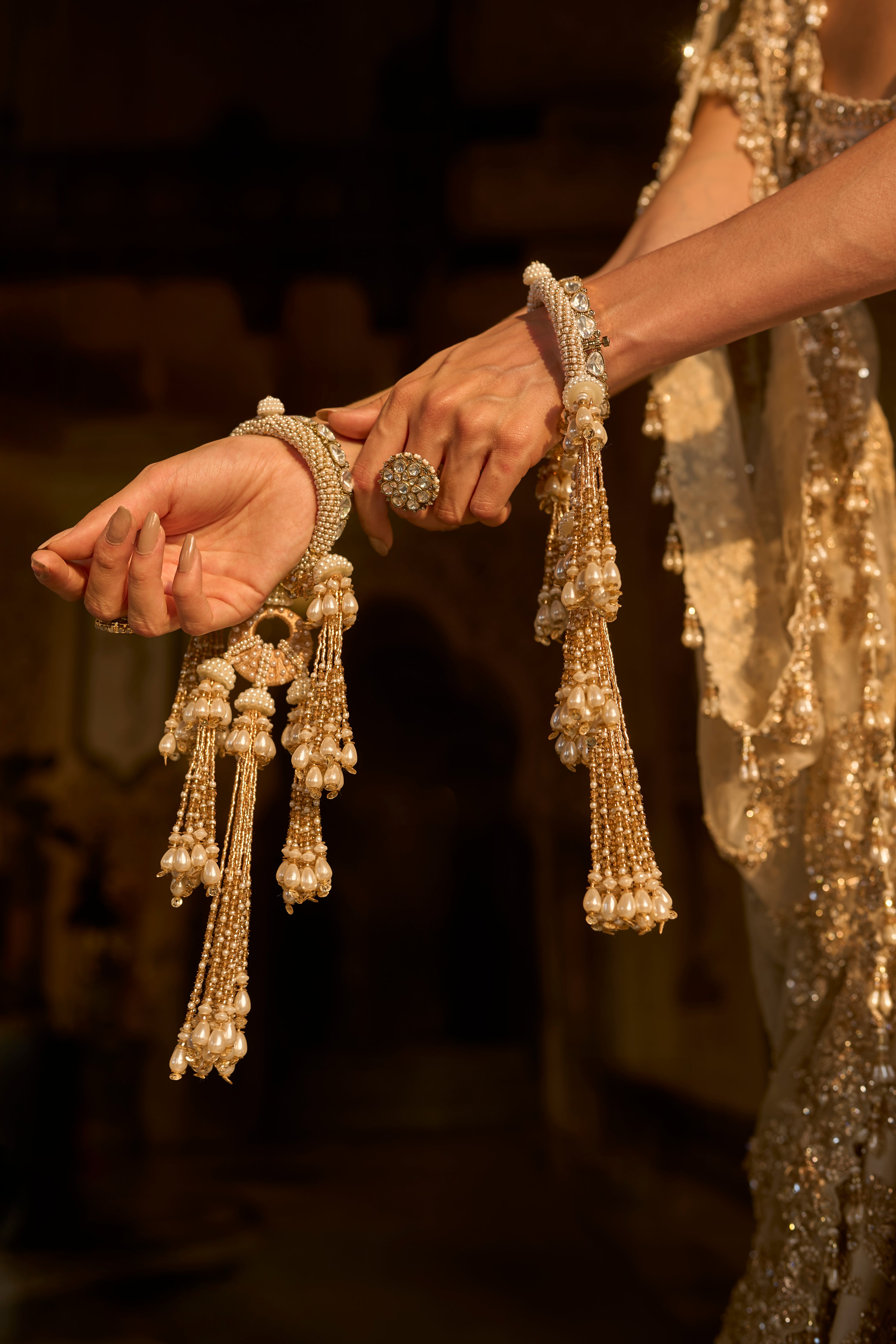 Ivory Gold Kalira Set