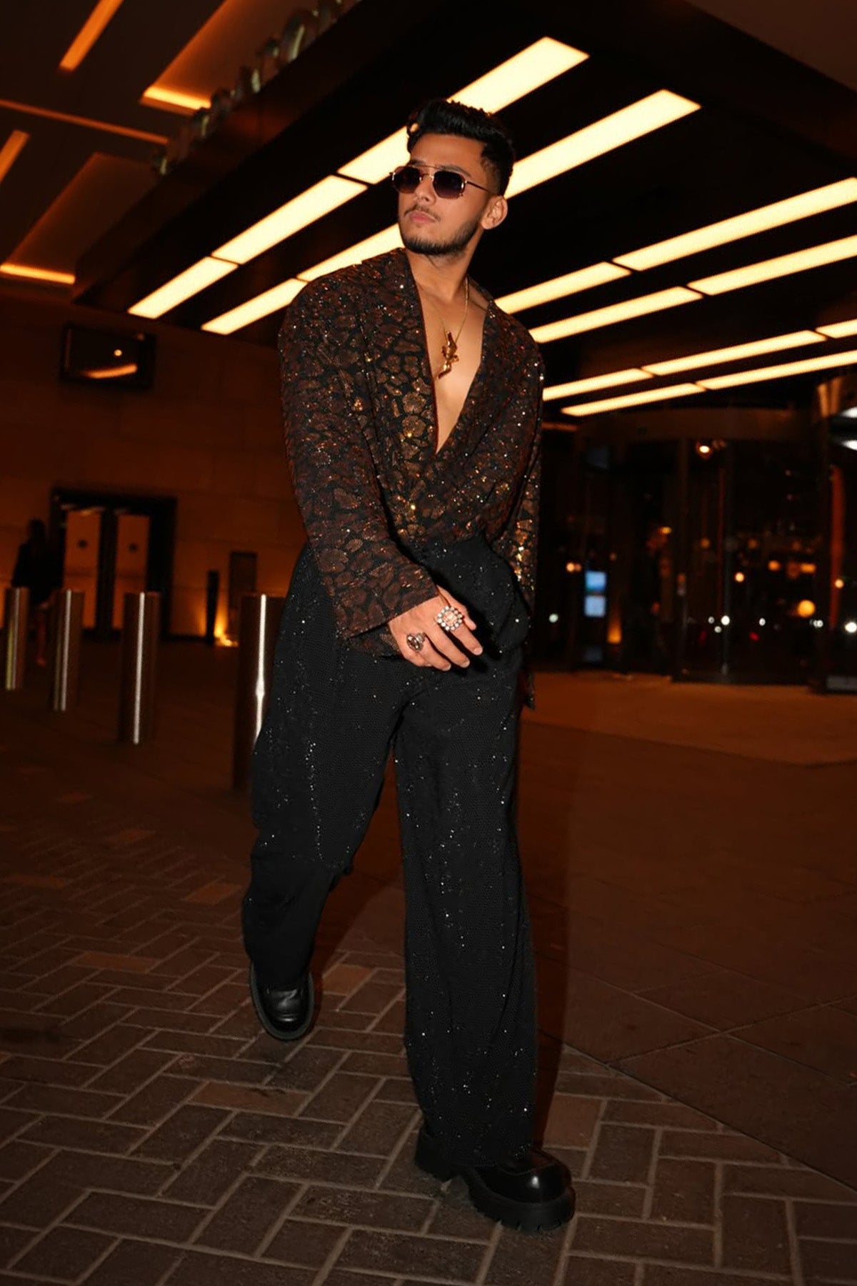 Vishal Jethwa in Aurelio Blazer Set