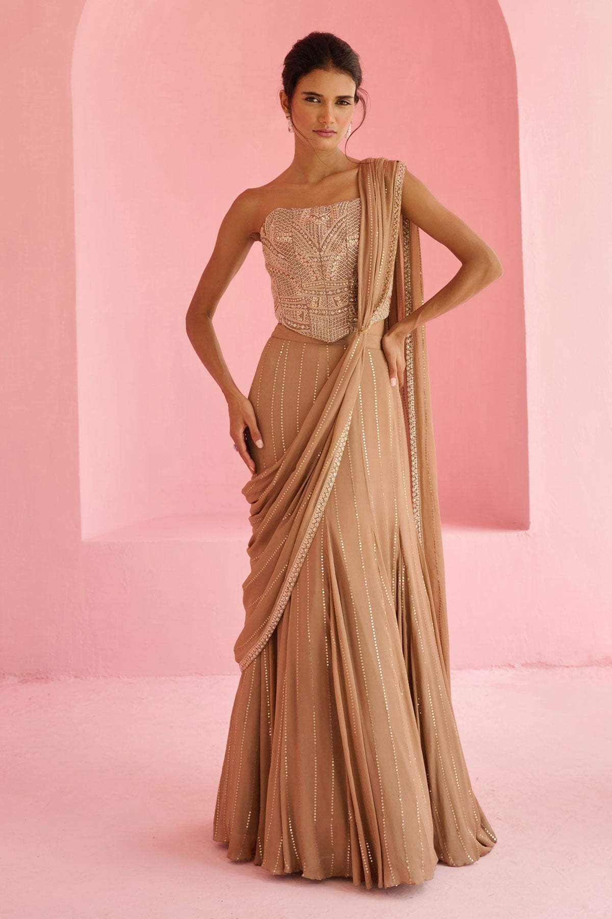 Stella Pre-Drape Saree