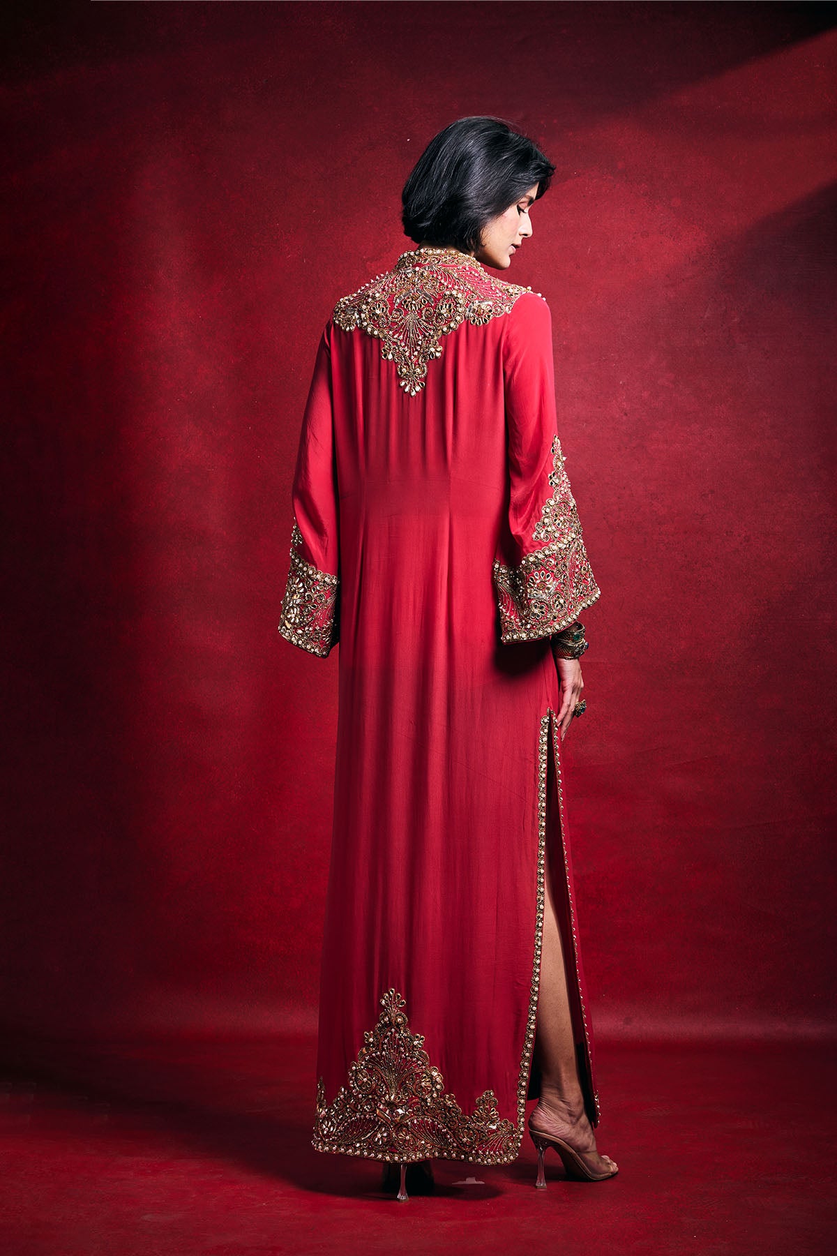 Fuscia Kaftan