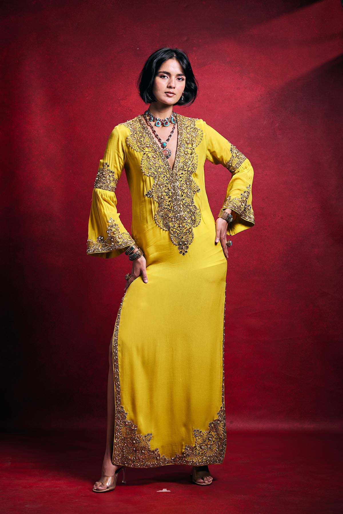 Yellow Kaftan