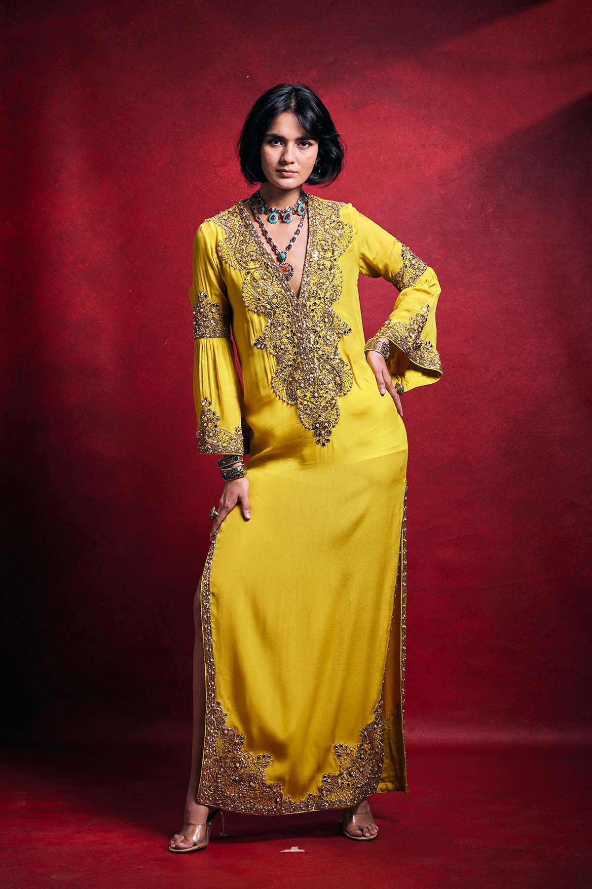 Yellow Kaftan