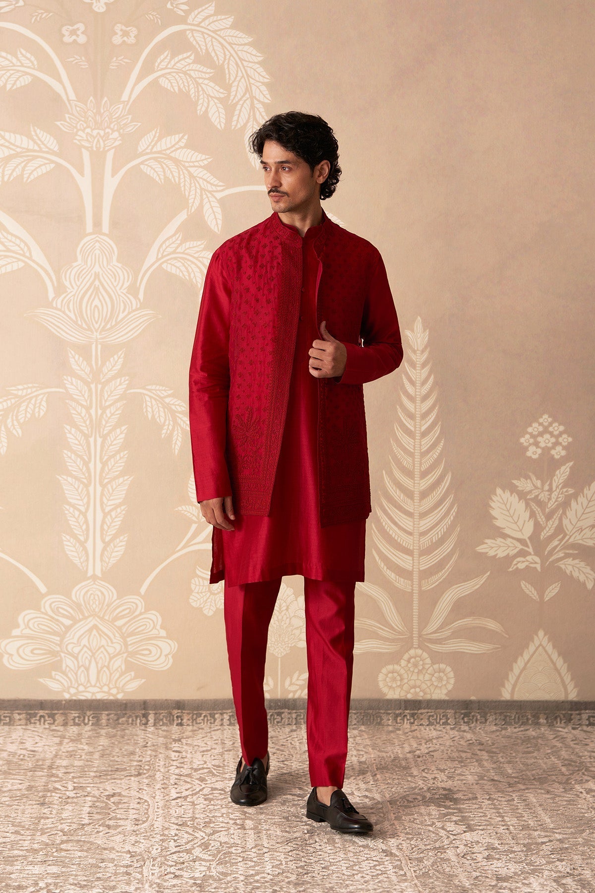 Ruh 
Kurta Bandi Set