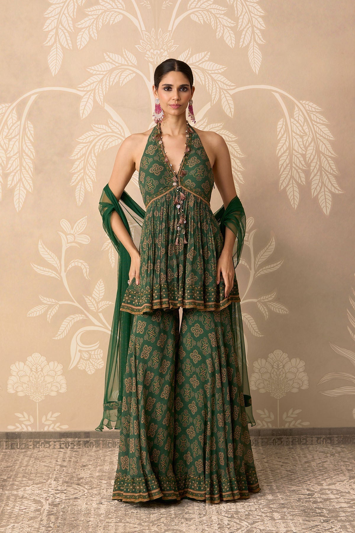 Sancha Peplum 
Garara Set