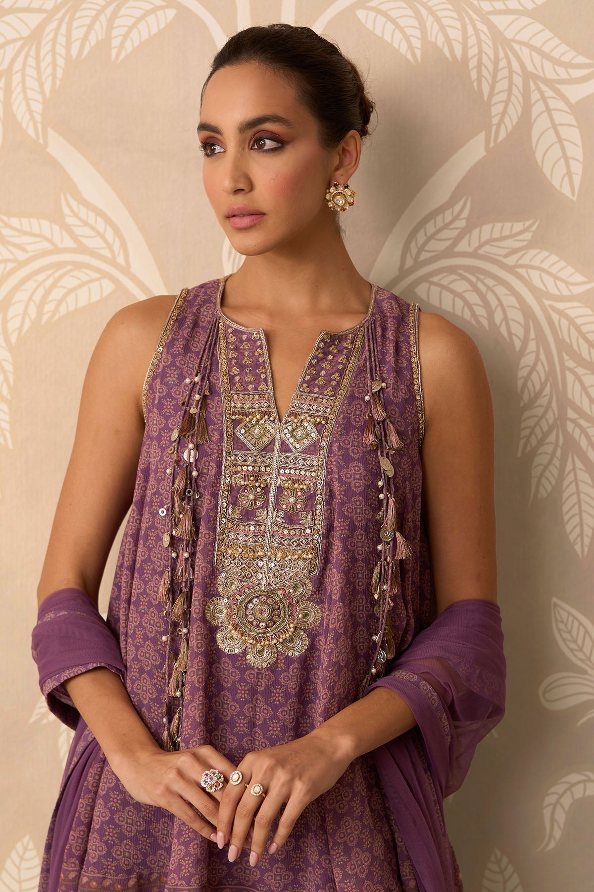 Roohana Kurti Garara Set