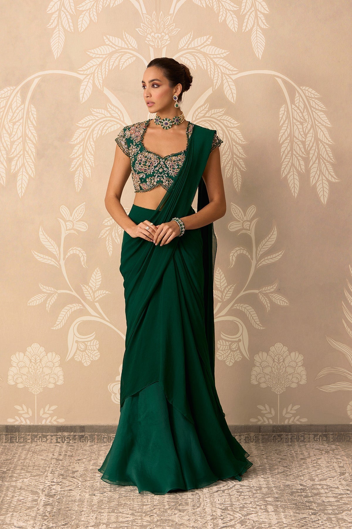 Twined Saree Set  - Ready To Ship
