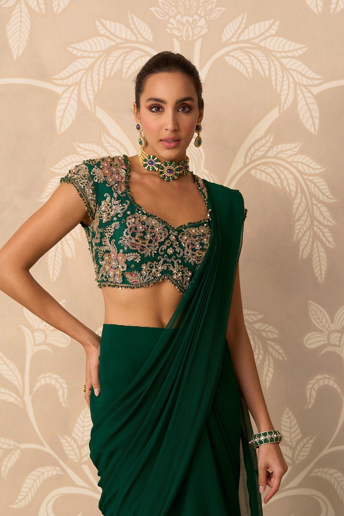 Twined Saree Set  - Ready To Ship