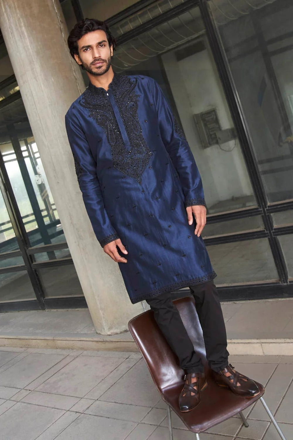 KASHMIRI PAISLEY KURTA SET