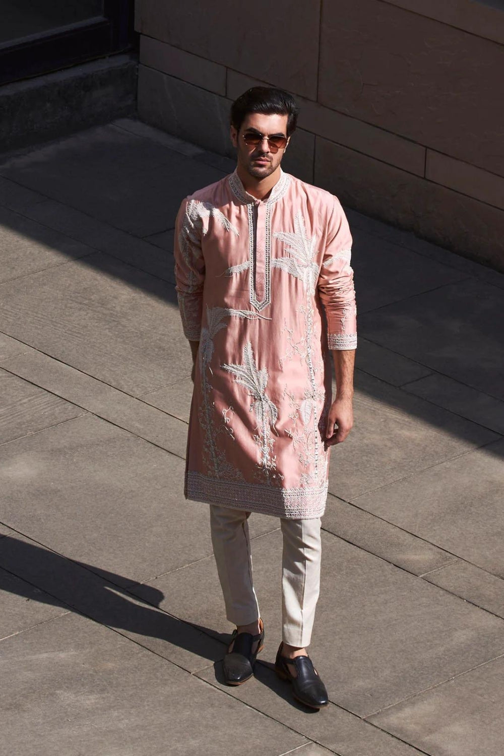 BOTTLE PALM TREE KURTA
