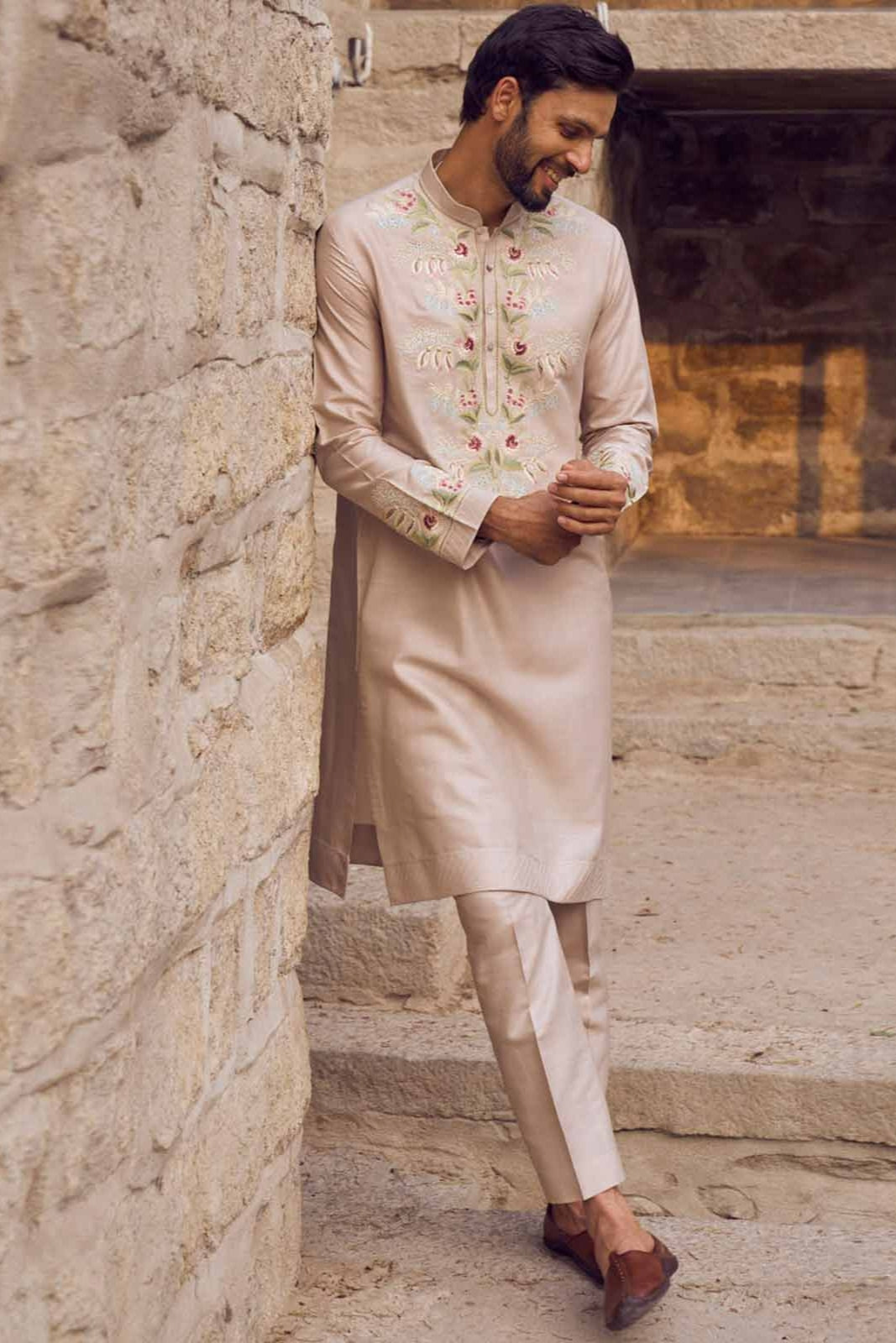 MARFIL MULTI THREAD KURTA SET