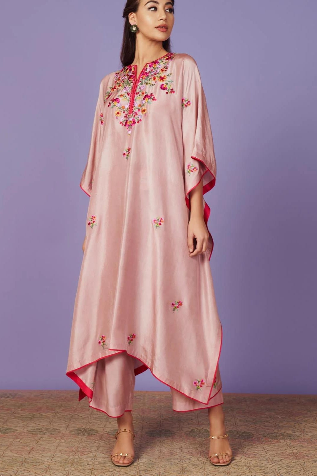 MULTI THREAD WORK KAFTAN SET